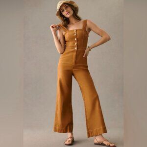 Anthropologie Colette Brown/Sienna Jumpsuit - Size 2